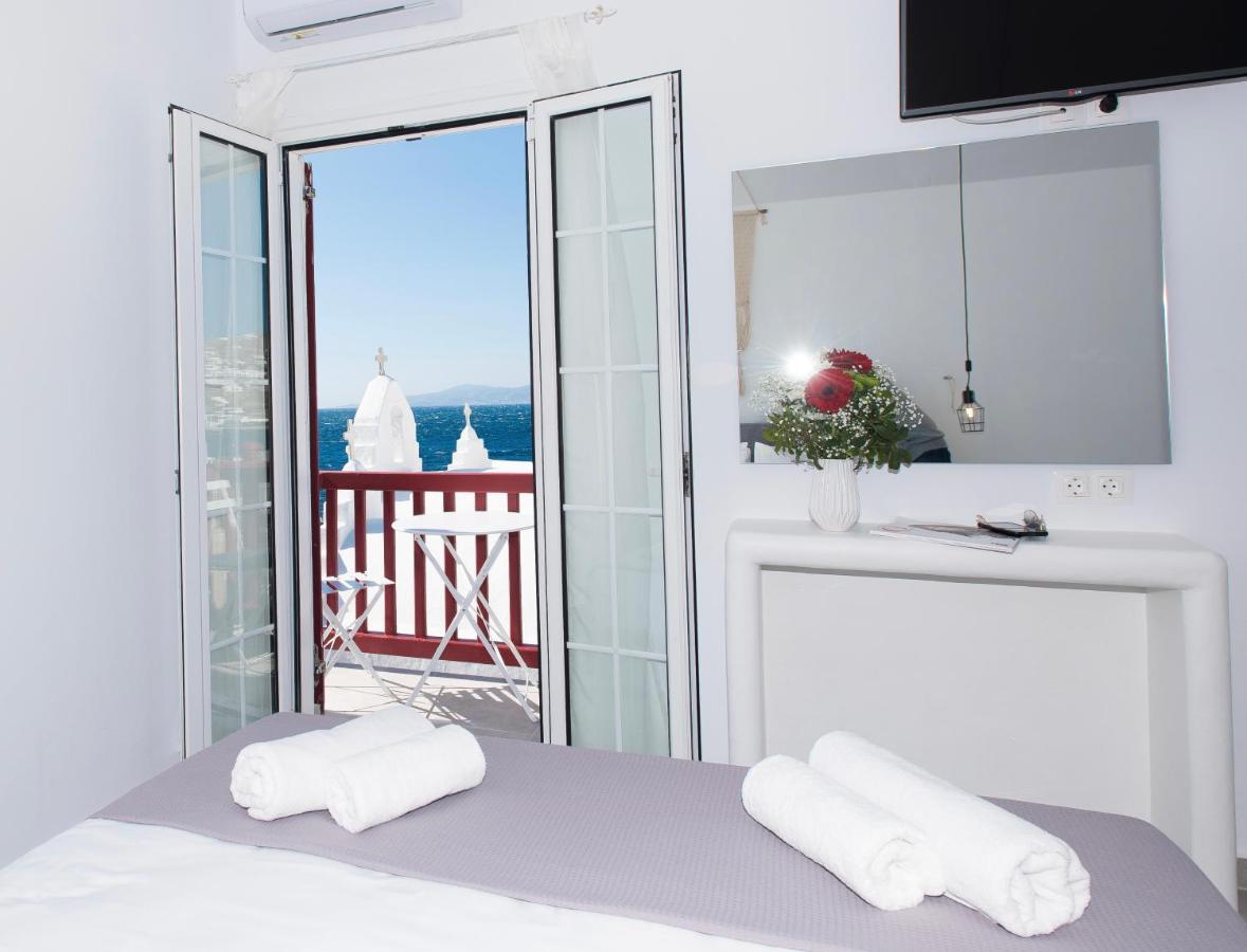 Myconian Little Venice Elite Suites With Sea View Mykonos Town Exteriör bild