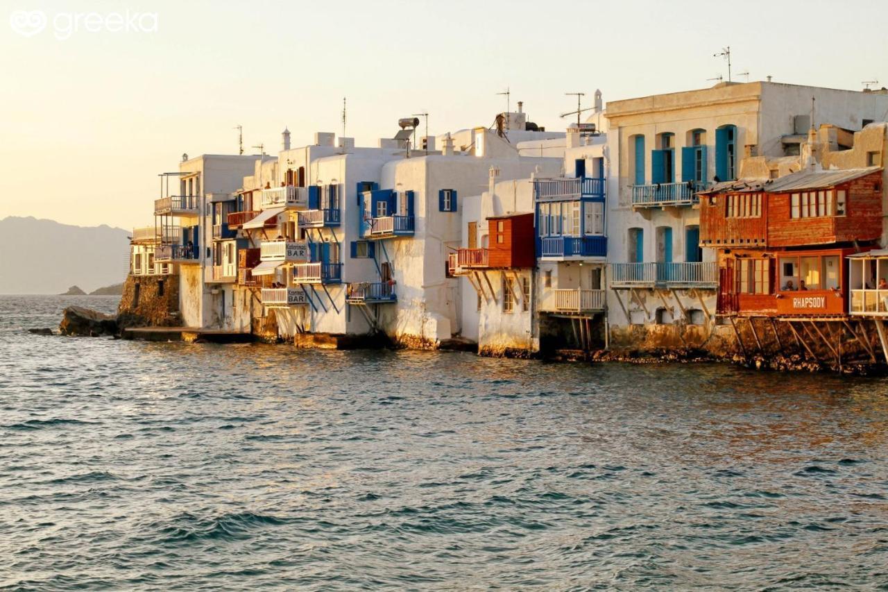 Myconian Little Venice Elite Suites With Sea View Mykonos Town Exteriör bild